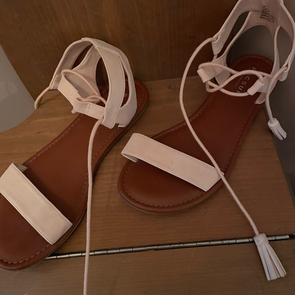 Pac-sun sandal  salmon pink color  size 9